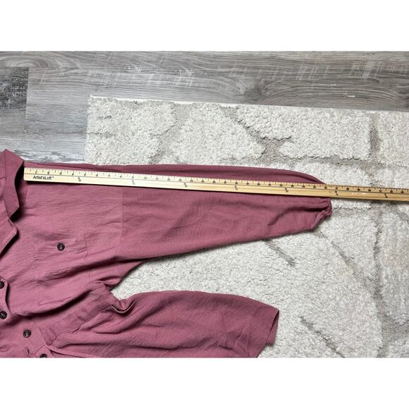 ASOS NWT Mauve Romper Feminine Modern Utility Soft Elegant Clean Girl Chic - Picture 9 of 11